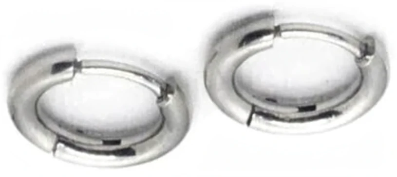 Argollas de Acero Quirurgico lisas 1.5mm grosor 6mm diametro externo